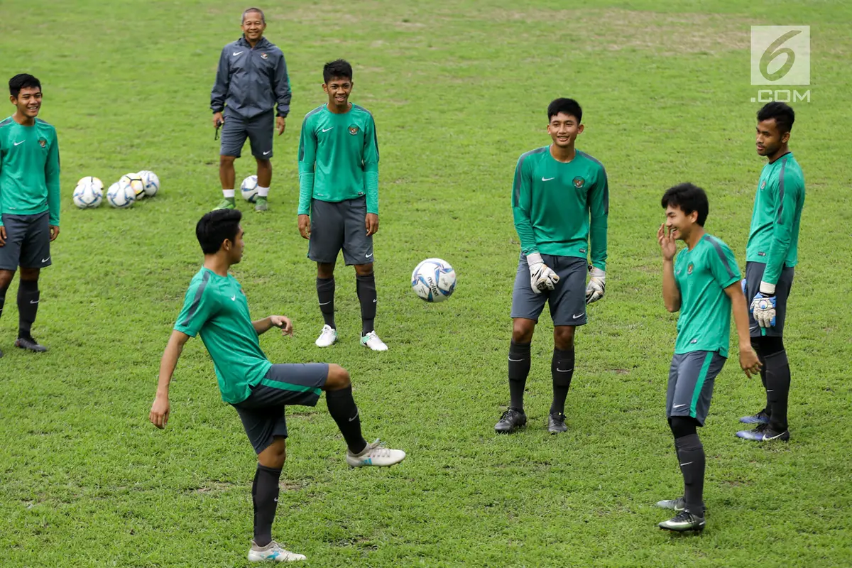 Timnas Indonesia U-19 Latihan Jelang Laga Hadapi Vietnam