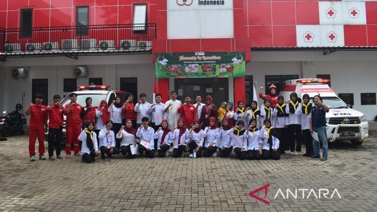 PMI Kota Tangerang Siagakan 30 Personel Dukung Kelancaran Mudik Lebaran 2026