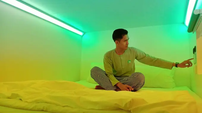 Hotel kapsul Bobobox di Jakarta