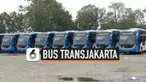 Bus TransJakarta yang dioperasikan oleh Perum PPD bermerek Zhongtong kembali beroperasi di Jakarta.