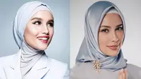 6 Pesona Seleb Blasteran saat Pakai Hijab, Bikin Pangling