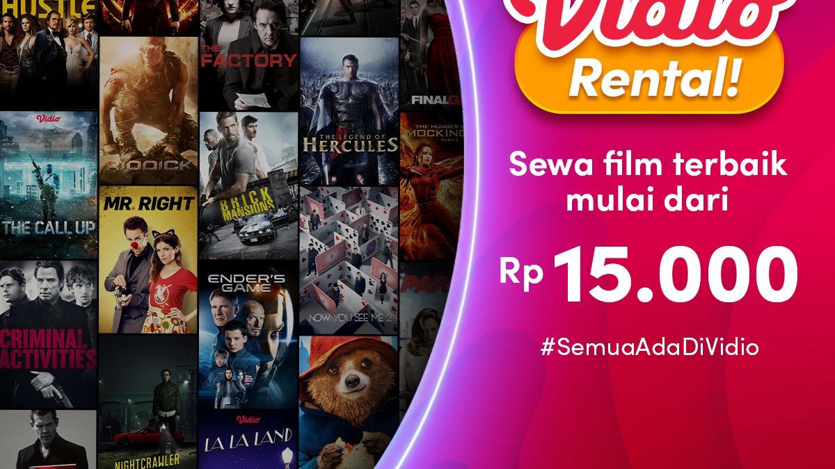 Sewa Rental Film Bioskop Online Kini Bisa Lewat Vidio