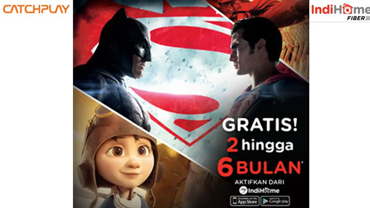 Ribuan Jam Film Box Office Hollywood Dari CATCHPLAY