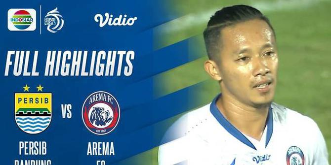 VIDEO: Highlights BRI Liga 1, Arema FC Bungkam Persib bandung 1-0