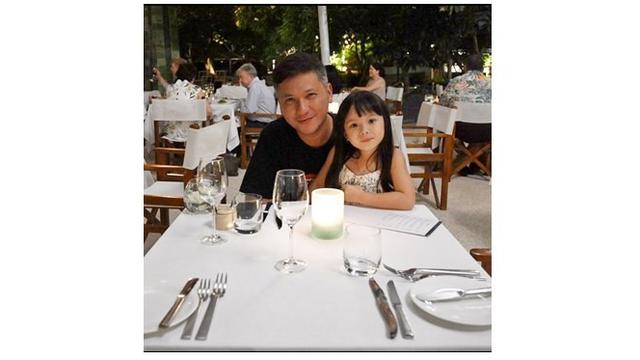 Gading dan Gempi juga menghabiskan waktu dengan makan bersama.