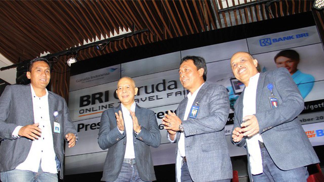 Garuda Indonesia dan Bank BRI Gelar Online Travel Fair