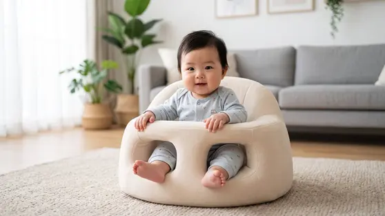 Pilihan Sofa Bayi Lucu dan Tips Menyiapkan Area Tummy Time untuk Si Kecil