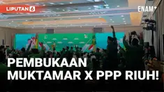 Muktamar X Partai Persatuan Pembangunan (PPP) resmi dibuka, Sabtu 27 September 2025 di Hotel Mercure Ancol. Acara dibuka secara resmi usai Plt Ketua Umum PPP Muhammad Mardiono tiba di ruang ballroom utama. Kedatangan Mardiono disambut riuh teriakkan ...