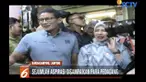 Sandiaga Uno blusukan ke Pasar Tugu, Bandar Lampung, untuk berdialog dengan pedagang tentang perkembangan ekonomi.