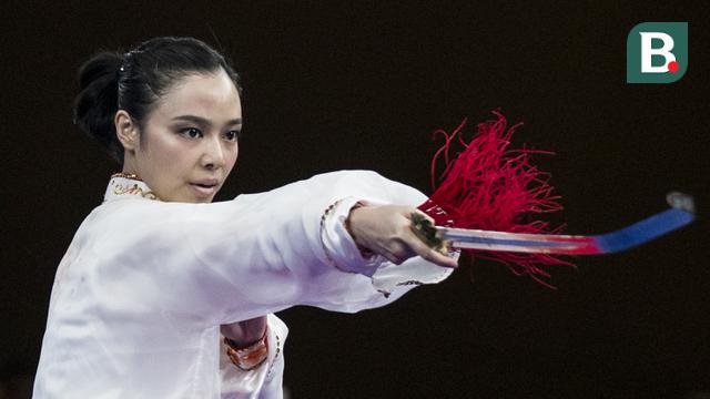 Wushu Putri Indonesia : Lindswell Kwok