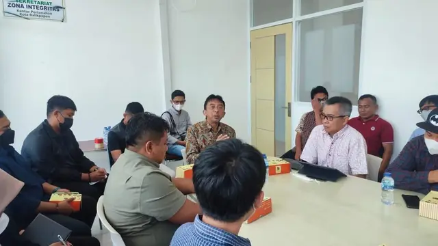 Rapat Kanwil BPN Kaltim.