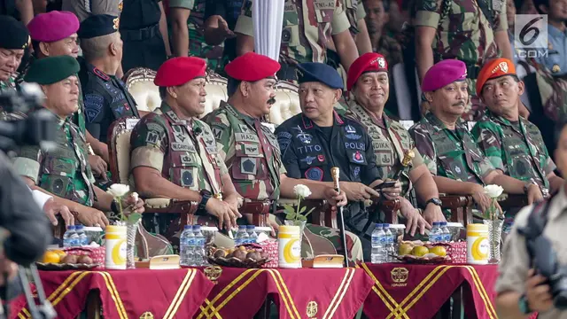 Panglima TNI Pimpin Upacara Hut ke-67 Kopassus
