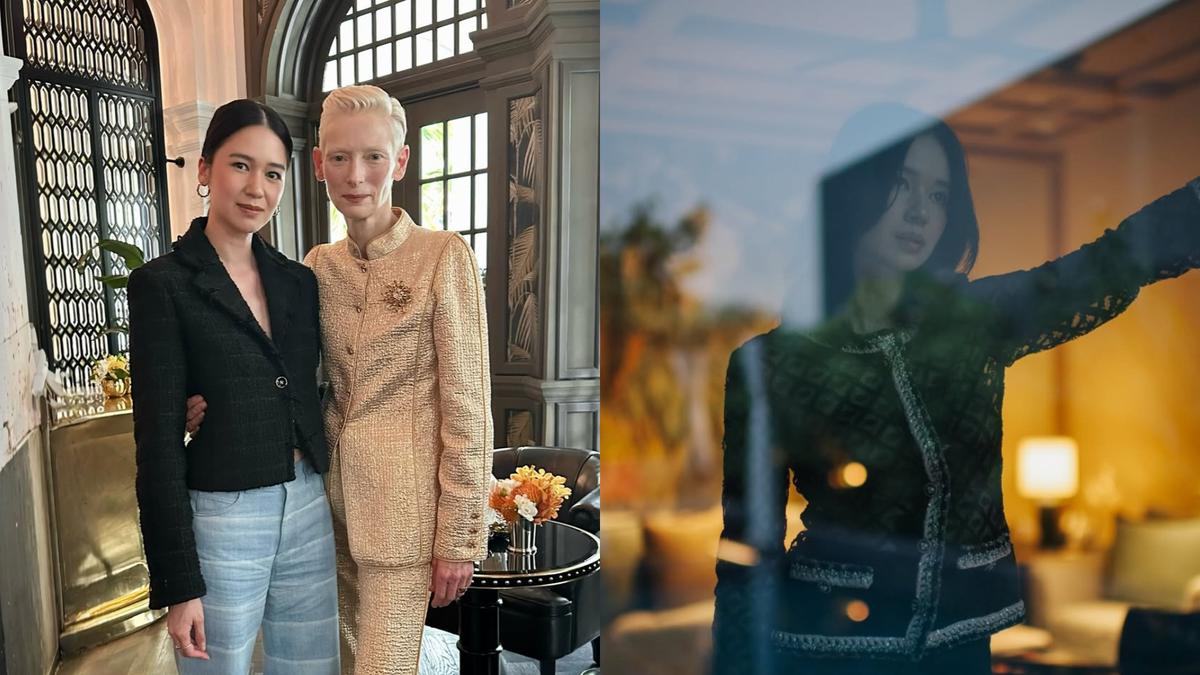 Totalitas Jadi Human Chanel, Pesona Laura Basuki Hadiri Chanel Cruise Show 2025/26 dengan Balutan Tweed Blazer di Singapura