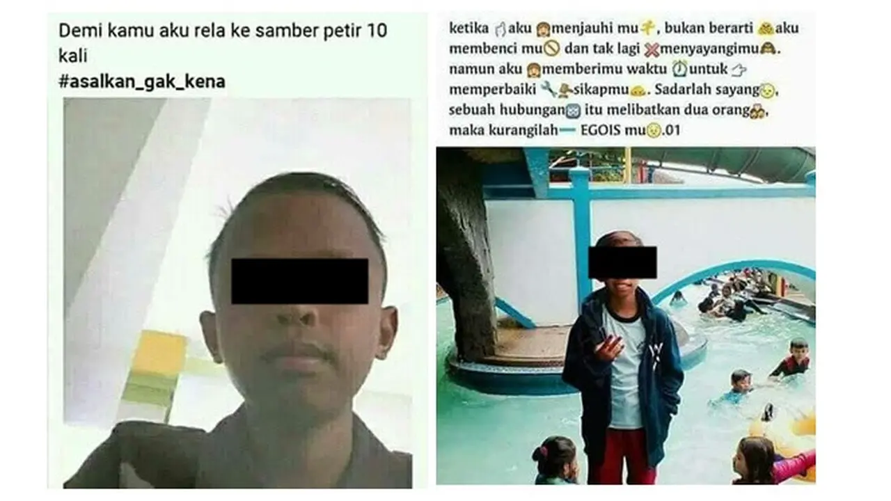 Status Facebook Bocah (Sumber: Instagram/drama.sosialmedia)