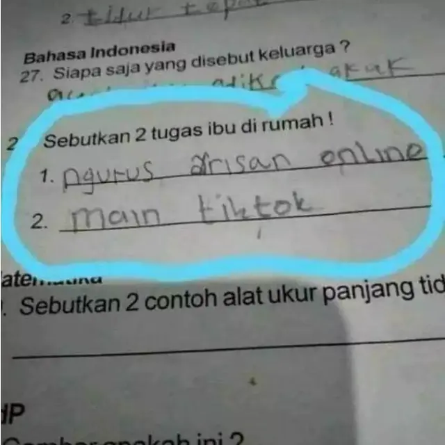6 Jawaban Nyeleneh Murid Pakai Bahasa Sehari-hari Ini Bikin Dahi Guru Berkerut