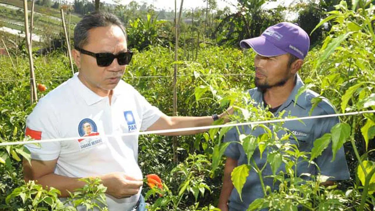 Bertemu Ketua MPR, Petani Cabai Keluhkan Kesenjangan Harga 