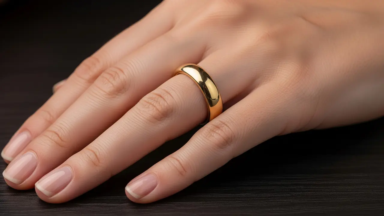 Model Cincin Emas 24 Karat 5 Gram Motif Emas London/Ilustrasi Gemini AI