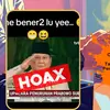Cek Fakta: Tidak Benar Foto Tayangan Upacara Penurunan Presiden Prabowo