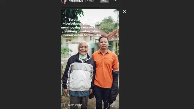 Ringgo Agus Rahman dan Adi Kurdi