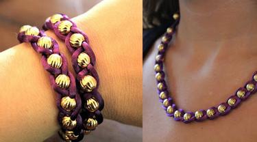 Diy Gelang Dan Kalung Manik Cantik Fashion Fimela Com
