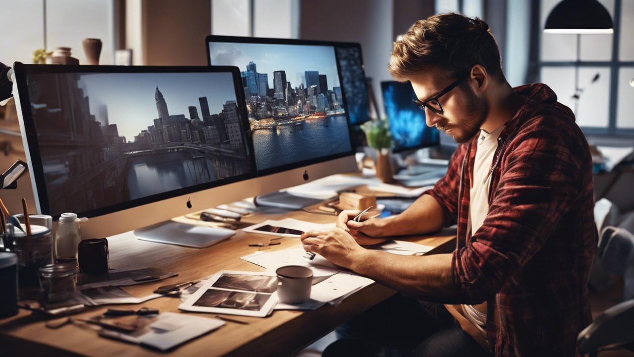 cara mengganti background foto