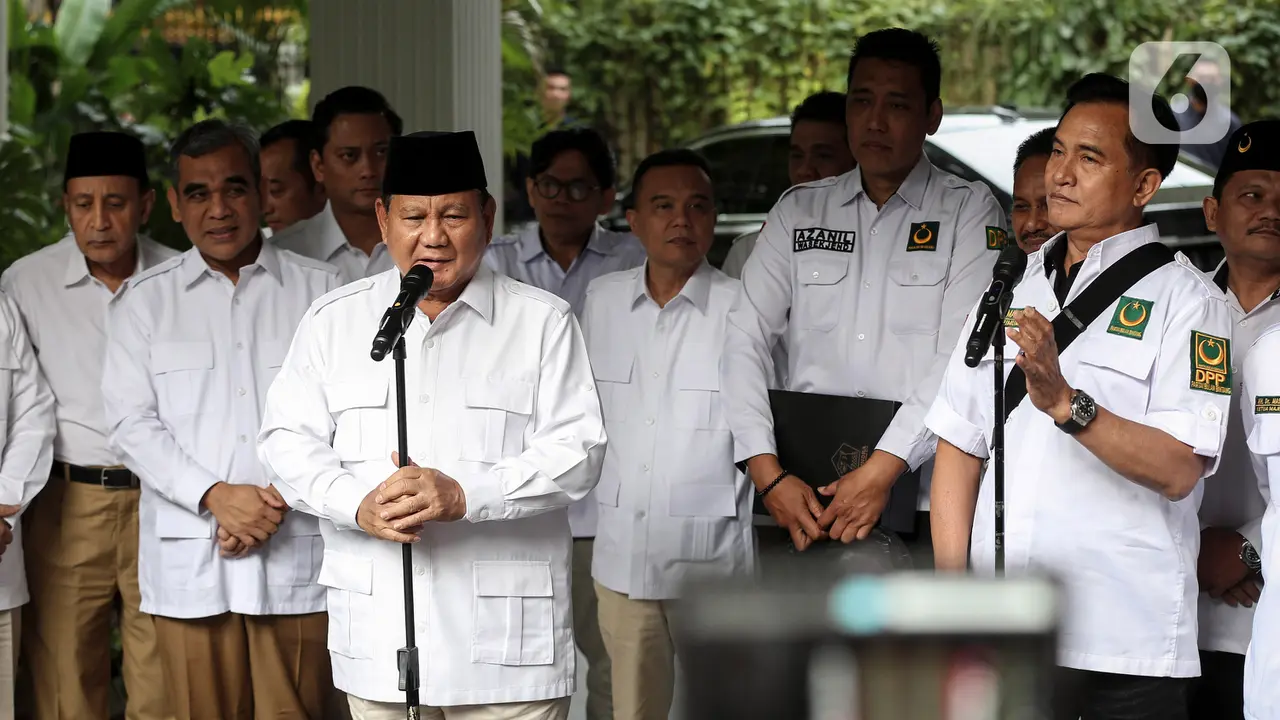 Hari Ini, Giliran Yusril Ihza Mahendra yang Sambangi Kediaman Prabowo