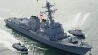 Kapal perang AS, USS Mason (Reuters)