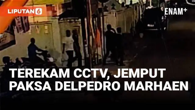 VIDEO: Detik-Detik Polisi Jemput Paksa Delpedro Marhaen