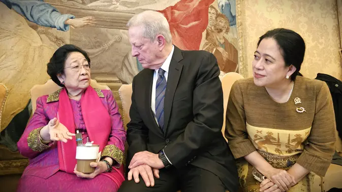 Api Neraka Melanda Los Angeles: Megawati dan Al Gore Bertemu Bahas Bencana
