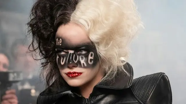 Berperan sebagai Cruella, Makeup Emma Stone Terinspirasi dari Gaya Punk Rock Tahun 70-an