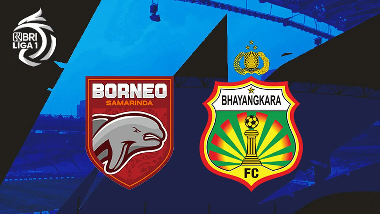 BRI Liga 1 - Borneo FC Vs Bhayangkara FC