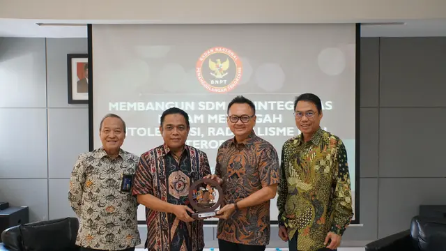Indonesia Re berkolaborasi dengan Badan Nasional Penanggulangan Terorisme (BNPT) bekerjasama untuk mencegah dan menanggulangi terdapatnya paham Intoleransi, Radikalisme, dan Terorisme. (Dok Indonesia Re)