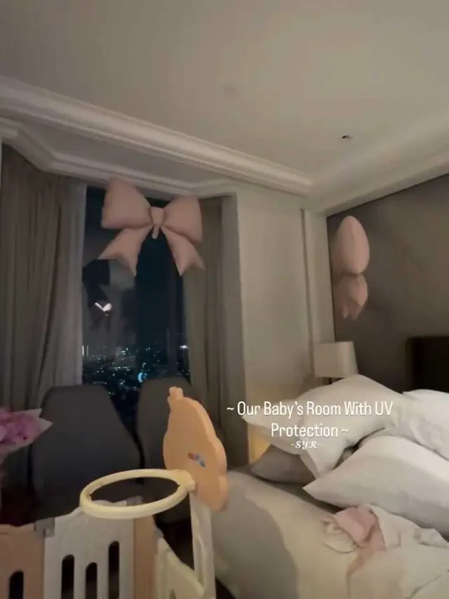 Interior Kamar Anak Syahrini yang Dilengkapi UV Protector/Instagram @princessyahrini