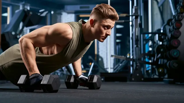 Ilustrasi melakukan gerakan dalam latihan CrossFit