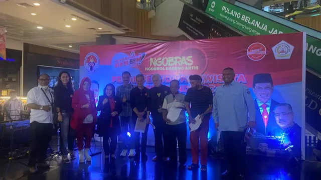 Pendistribusian royalti digital di acara PAPPRI Banten Collaboration di Mall Teras Kota, BSD pada Jum’at (11/11/22).