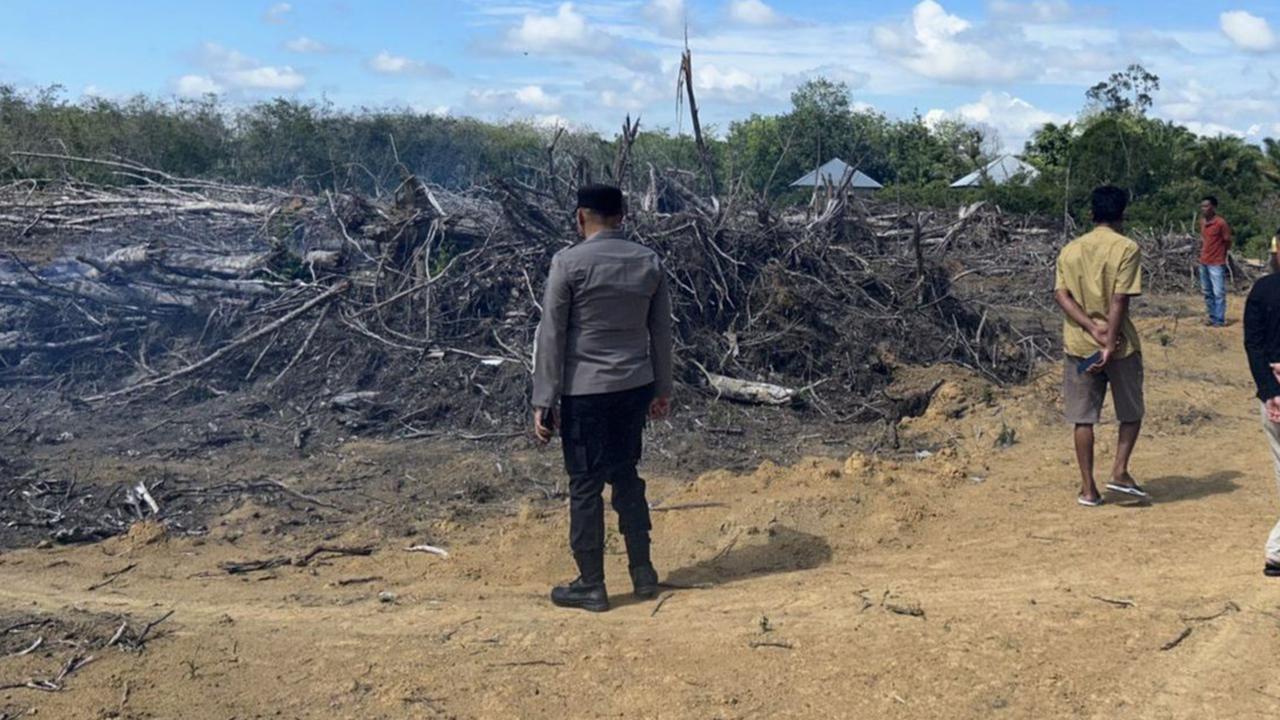 Bakar Lahan Demi Sawit, Pria Asal Pekanbaru Diciduk Polisi