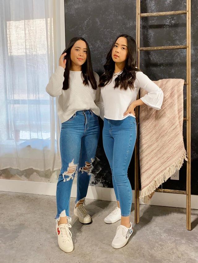 6 Pesona Samantha Dan Madeleine Cewek Kembar Yang Viral Di Tiktok Hot Liputan6 Com