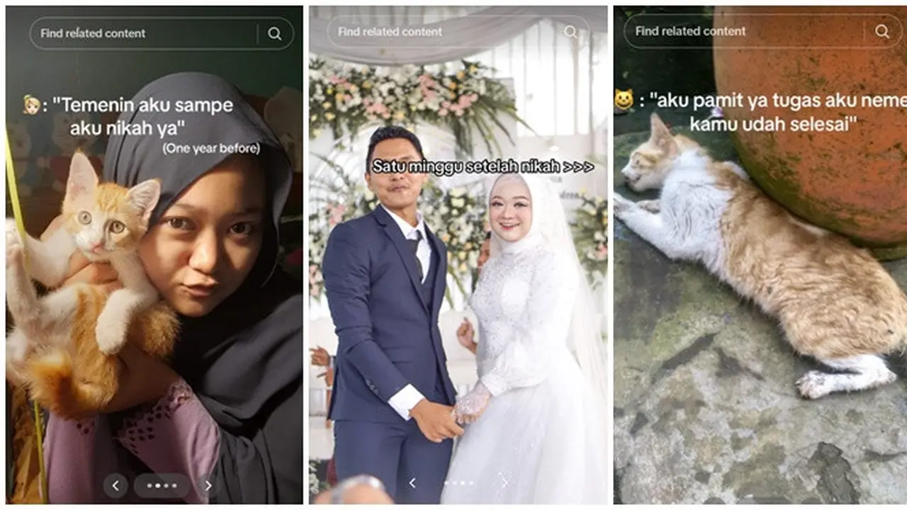 Ucapan adalah Doa, Wanita Ini Ditinggal Kucingnya Meninggal Seminggu Usai Nikah