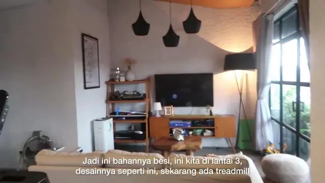 Potret Rumah Ayudia Bing Slamet dan Ditto Pradana. (Sumber: YouTube #temantapimenikah)