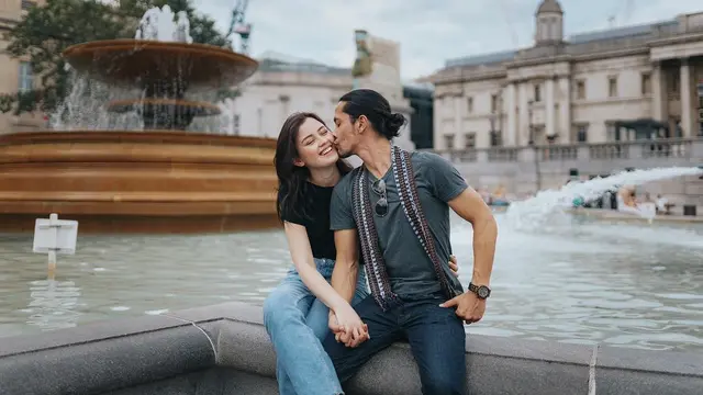 [Fimela] Kimberly Ryder dan Edward  Akbar