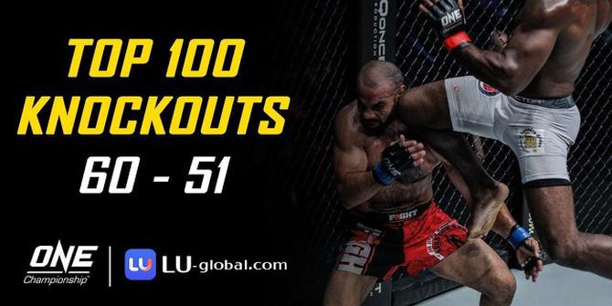 VIDEO: Top 100 Knockouts di ONE Championship, Salah Satunya Aksi Amir Khan Vs Jaroslav Jartim