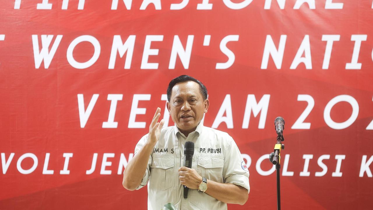 FOTO: Timnas Voli Putri Indonesia Ditargetkan Masuk Empat besar di AVC Nations Cup