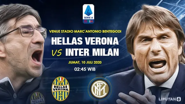 Hellas Verona vs Inter Milan - Liga Italia