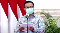 Kepala BKKBN Hasto Wardoyo menyampaikan BKKBN siap mengkoordinasikan upaya percepatan penurunan stunting saat sambutan di Istana Kepresidenan Jakarta, Kamis (18/1/2021). (Dok Badan Kependudukan dan Keluarga Berencana Nasional/BKKBN)