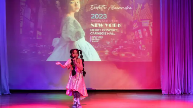 Mewakili Indonesia, Penyanyi Cilik Evolette Alexandra akan Tampil di New York City