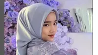 Potret Fuji berhijab mendapat komentar dari Thariq Halilintar (Foto: Instagram fuji_an)