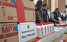 Daftar 58 Oli Palsu Dibongkar Polisi, Ada Merek Terkenal