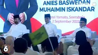 Anies Baswedan dan Muhaimin Iskandar mendeklarasikan diri mereka sebagai calon presiden dan wakil presiden di Pemilu 2024 mendatang. (Dok: YouTube Liputan6.com)
