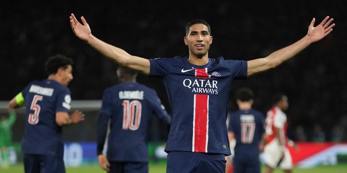 PSG vs Inter: Hakimi Bicara Soal Dumfries dan Reuni dengan Lautaro Martinez