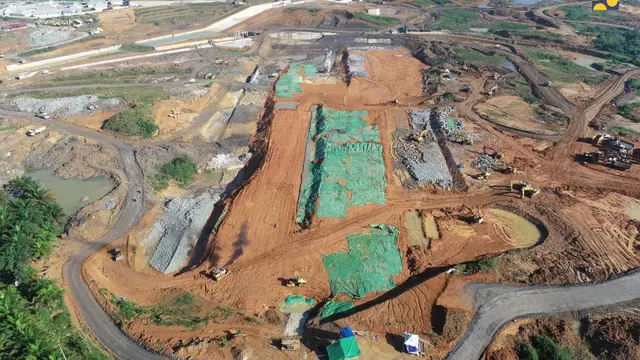 Kementerian PUPR melaksanakan pembangunan infrastruktur kawasan IKN dengan memperhatikan tiga aspek, yakni menjamin kualitas, menjaga kelestarian lingkungan, dan memperhatikan estetika. (Dok Kementerian PUPR)
